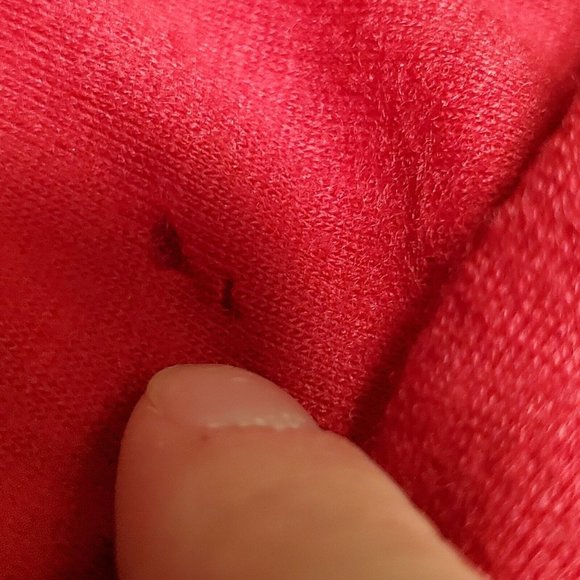 Sara Campbell Dress Petites Size Large Large Button Down New W Defects NWT Holes - Picture 4 of 12